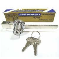 ショーケースの鍵　スライディングロック　ALPHA N200-S(別番)　12個まで1通のメール便OK！ | ノナカ金物店