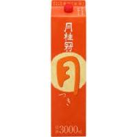 日本酒 普通酒 1ケース単位 月つき3Ｌ パック 3000ml 4本入 月桂冠 一部地域送料無料 | おいしく飲呑会