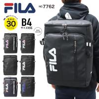 FILA フィラ リュック リュックサック ボックス型リュック スクエアリュック バックパック TPU加工 撥水 大容量 軽量 通勤 通学 サイン 30L 7762 | nono shop