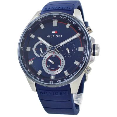 TOMMY HILFIGER 腕時計、アクセサリー（ベルトカラー：ブルー系