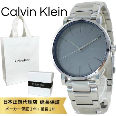 ck Calvin Klein 腕時計、アクセサリー（文字盤カラー：グレー系