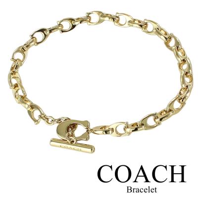 COACH ブレスレット(アクセサリー素材:真鍮)の商品一覧 COACH ブレスレット(アクセサリー素材:真鍮)の商品一覧