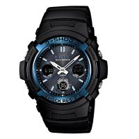 カシオ Gショック メンズ タフソーラー AWG-M100A-1A 腕時計 手表 誕生日 爆買 成人 卒業 入学 | 腕時計ノップル