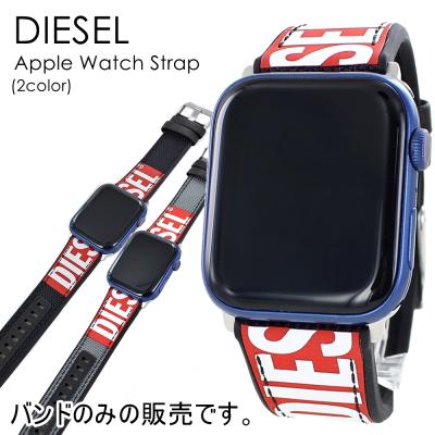 美品 DIESEL ラバーベルト Apple Watch用 DIESEL 【並行輸入品】ディーゼル アップルウォッチ ベルト