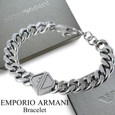 【送料込み】アルマーニブレスレットEMPORIO ARMANI EMPORIO ARMANI アルマーニ ブランド ブレスレット メンズ