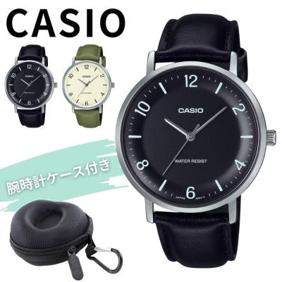 新品未開封 チープカシオ 革バンド ブラウン 新品未開封 チープカシオ