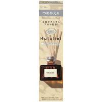 消臭力 ナチュリーフ 部屋用 リードディフューザー レモングラス&amp;バーベナ つめかえ 80ml 日本製 玄関 リビング用 ルームフレグランス 消臭 芳香剤 | のら猫工房