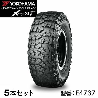 ヨコハマタイヤ 5本セット GEOLANDAR X-MT E4737 35×12.50R17 LT 121Q 