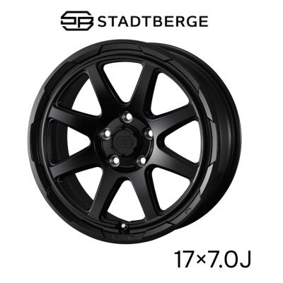 17インチホイール 5穴 マットブラック（アルミホイール）｜タイヤ