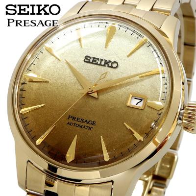 セイコー seiko プレザージュ presage（ベルトカラー：ゴールド系）の