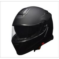 モジュラーヘルメット　 REIZEN　マットブラック　L(59〜60cm未満)サイズ　REIZEN MBK L リード工業 | ノースポートプラザ