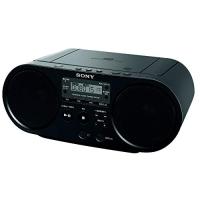 ソニー AUX CDラジオ ZS-S40 : FM/AM/ワイドFM対応 ブラック ZS-S40 B | のすたる堂