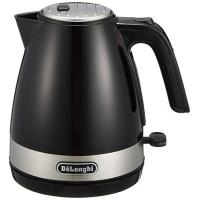 DeLonghi(デロンギ) De'Longhi電気ケトル アクティブ シリーズ KBLA1200J-BK イタリアンデザイン 1.0L ワンプッシュ | のすたる堂