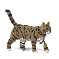 JEKCA ジェッカブロック トラネコ トラ猫 ベージュ 03S-M04 立体パズル 組立パズル | のすたる堂
