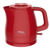 T-fal (ティファール) パフォーマ レッド 電気ケトル0.8L コンパクト 空焚き防止 自動電源OFF フタ取り外し可 お手入れ簡単 KO153 | のすたる堂