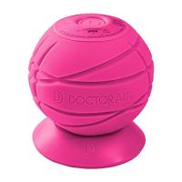 ドクターエア 3Dコンディショニングボールスマート CB-04 ピンク/ストレッチボール 3段階調節の振動 専用アシストカバー付き | のすたる堂