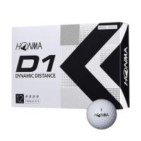 ホンマ ゴルフ ボール D1 D-1 BT2201 2ピース ソフト アイオノマー 飛び系 飛距離 ディスタンス ゴルフボール 1ダース 12球 コス | のすたる堂