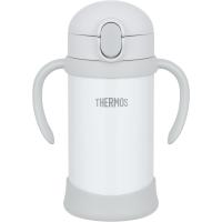 サーモス(THERMOS) まほうびんのベビーストローマグ FJL-350 グレー (GY) 350ml | のすたる堂