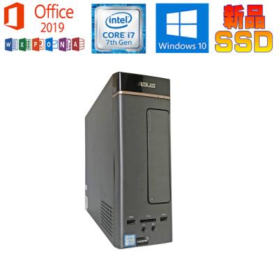 ASUS デスクトップパソコン（OS種類：Windows 10 Pro）｜スマホ