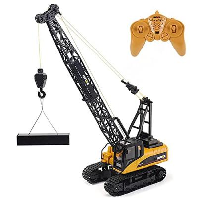 HUINA ラジコンクレーン ラジコンカー ラジコン クレーン 車 重機 おもちゃ オフロード 子供