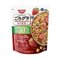 日清シスコ ごろグラ 糖質50%オフ 彩り果実 350g×6袋入×(2ケース)｜ 送料無料 | のぞみマーケット