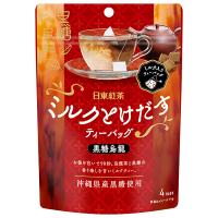 三井農林 ミルクとけだすティーバッグ 黒糖烏龍 (9.5g×4袋)×24袋入｜ 送料無料 | のぞみマーケット