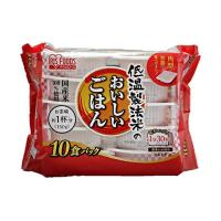 アイリスオーヤマ 低温製法米のおいしいごはん 国産米100％ 10食パック (150g×10食)×4個入×(2ケース)｜ 送料無料 | のぞみマーケット