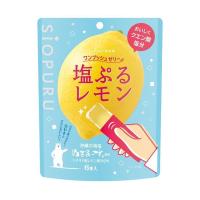 井村屋 ワンプッシュゼリー 塩ぷる レモン 90g(15g×6本)×16袋入×(2ケース)｜ 送料無料 | のぞみマーケット