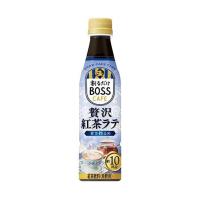 サントリー 割るだけボスカフェ 贅沢紅茶ラテ 甘さ控えめ【希釈用】 340mlペットボトル×24本入×(2ケース)｜ 送料無料 | のぞみマーケット