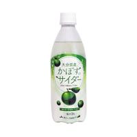 JAフーズおおいた かぼすのサイダー 495mlペットボトル×24本入｜ 送料無料 果実飲料 炭酸飲料 PET カボス | のぞみマーケット