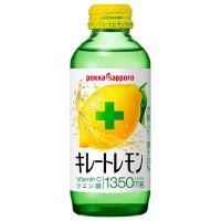 ポッカサッポロ キレートレモン(6本パック) 155ml瓶×24(6×4)本入｜ 送料無料 | のぞみマーケット