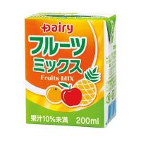 南日本酪農協同 デーリィ フルーツミックス 200ml紙パック×24本入｜ 送料無料 | のぞみマーケット