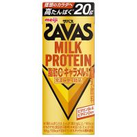 明治 (ザバス)ミルクプロテイン 脂肪ゼロ キャラメル風味 200ml紙パック×24本入×(2ケース) メーカー 問屋直送｜ 送料無料 | のぞみマーケット