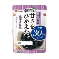 フジッコ おまめさん 甘さをひかえた 北海道黒豆 110g×10袋入×(2ケース)｜ 送料無料 | のぞみマーケット