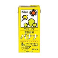 キッコーマン 豆乳飲料 バナナ 1000ml紙パック×12(6×2)本入×(2ケース)｜ 送料無料 | のぞみマーケット