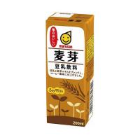 マルサンアイ 豆乳飲料 麦芽 200ml紙パック×24本入×(2ケース)｜ 送料無料 | のぞみマーケット