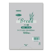 PPパン袋　＃２０　１５−２０　（100枚入）　★5束までメール便可能　菓子パン　食パン　ベーカリー　販売用　オムツ | ニューパックとがし Yahoo!店