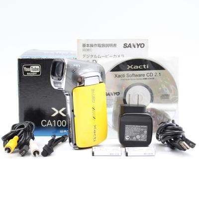SANYO Xacti CA100 イエロー DMX-CA100(Y) デジタルムービー SANYO Xacti CA100 イエロー DMX-CA100(Y) デジタルムービー