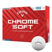 キャロウェイ 2024 CHROME SOFT トリプル・トラック ボール　１ダース　 日本仕様　 [callaway クロームソフト　　TRIPLE TRACK ゴルフボール　ゴルフ] | ゴルフショップナンバーセブン
