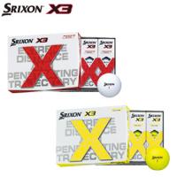 スリクソン X3　ゴルフボール 　1ダース 日本仕様　 [SRIXON GOLF BALL　エックス 3　12球入り　ゴルフ　] | ゴルフショップナンバーセブン