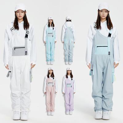 【新品同様】スノーボード ウェア 上下セット ビブパンツ 楽天市場】ビブパンツ スノーボードウェア（カラーマルチカラー