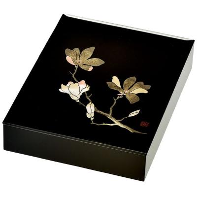 漆器 文箱 黒 植物装飾40✖️25✖️5会津塗り 会津塗 文箱の商品一覧 通販 - Yahoo!ショッピング