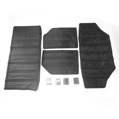【美品】Jeep JKラングラー 4ドア　サンシェード フルセット　趣味職人 ラングラーJK型 4ドア用の車中泊ならカーテンいらずシームレス