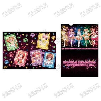 五等分の花嫁　クリアファイルセット　収納バインダー付き 楽天市場】五 等 分 の 花嫁 本（ファイル・バインダー｜文房具・事務