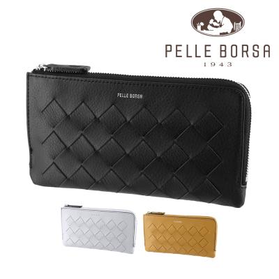 PELLE BORSA（ペレボルサ） 財布 長財布 小さめ 薄マチ 本革 クロノ