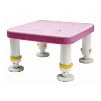 ダイヤタッチ浴槽台 コンパクト ピンク SYC15-25 シンエイテクノ 高さ15-25cm | オアシス ハッピーライフ店