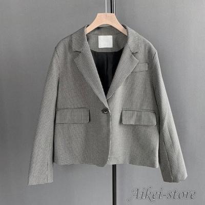 極美品❤︎ ジャスグリッティー 千鳥柄 ピーコート 山櫻chiisai tack 黒（千鳥格子・ドット・ストライプ