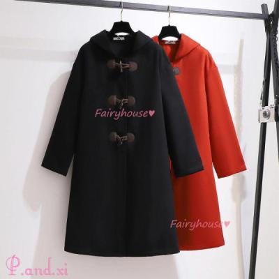 ダッフルコート 赤（サイズ（S/M/L）：3L（XXL））のおすすめ人気商品