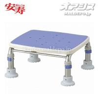 安寿 ステンレス製浴槽台R あしぴた ミニ12-15 ブルー 536-463 アロン化成 高さ12-15cm | オアシスプラス