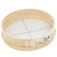 木製ふるい 丸型 35cm 6.0mm 藤原産業 土・砂・穀物用 | オアシスプラス